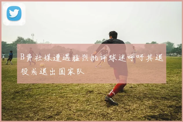 B费社媒遭遇猛烈批评球迷呼吁其退役或退出国家队